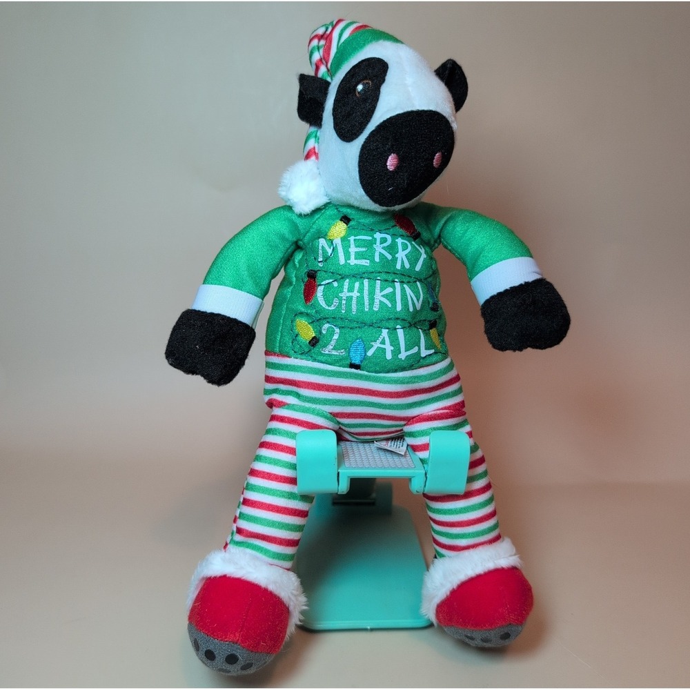 Chick-fil-a Christmas Eat Mor Merry Chikin 2 All Cow 9" Plush 2022